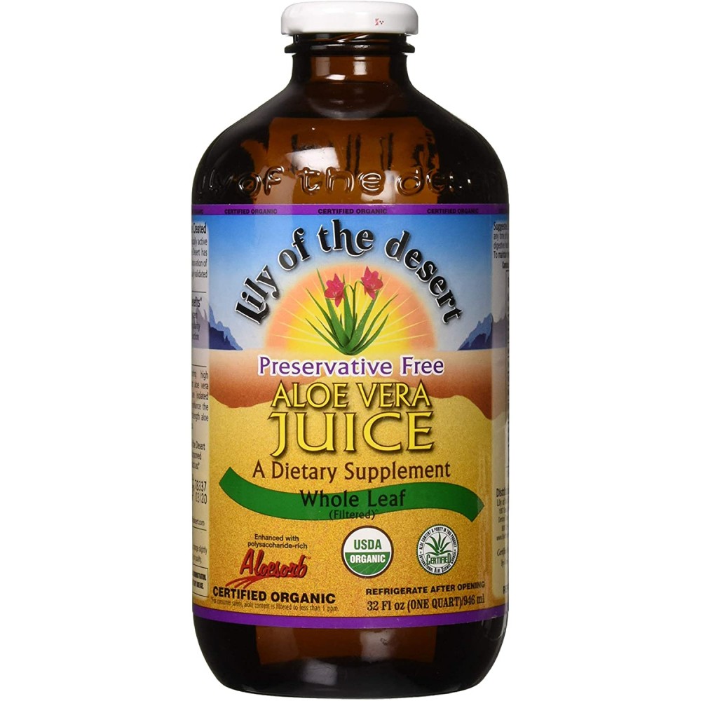 Lily Of The Desert Whole Leaf Aloe Vera Juice No Presv (1x32 Oz)