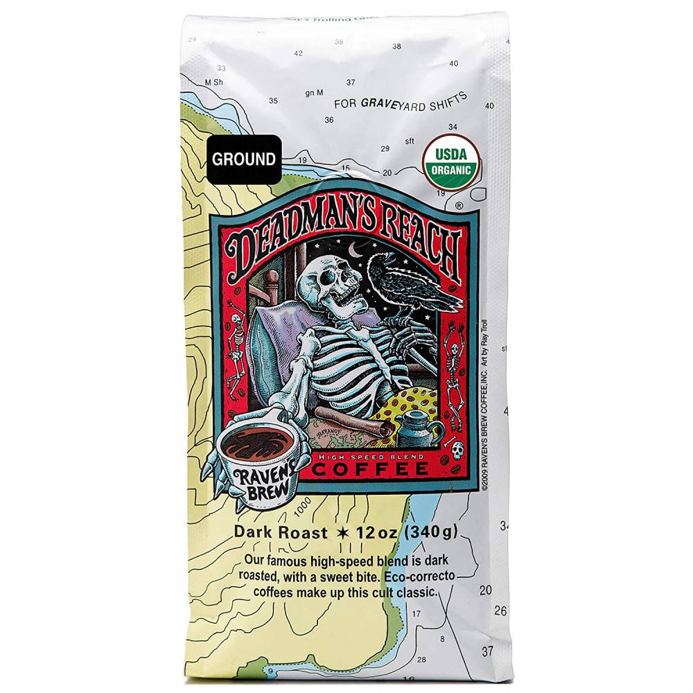 Raven's Brew Coffee Deadman Rch Cof Bn (6x12OZ )