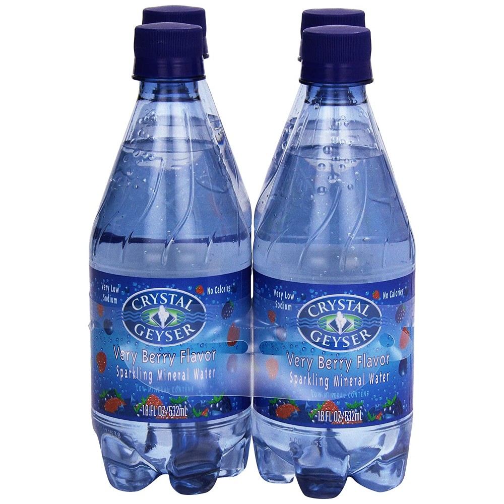 Crystal Geyser Mineral Water Berry (6x4Pack )