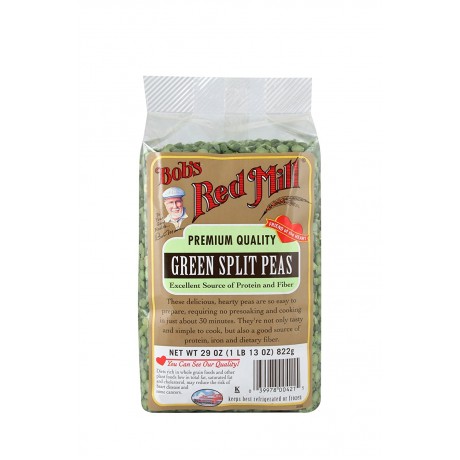 Bob's Red Mill Green Split Peas, 29-ounce (Pack of 4)