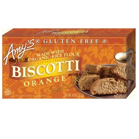 Amy's Biscotti, Orange, GF (6x4 OZ)