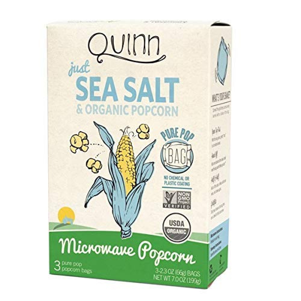 Quinn Just SeaSalt PCorn (6x7OZ )