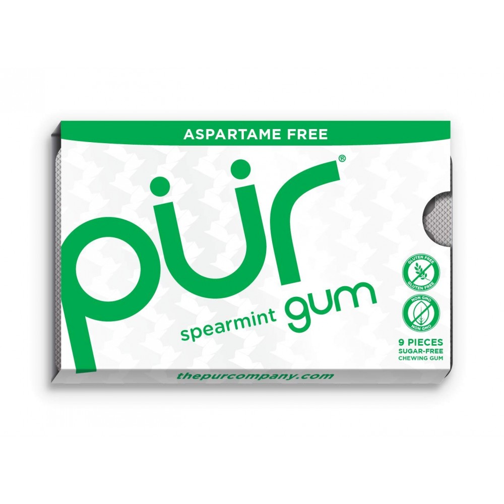 Pur Gum Pur Gum Spearmint 9 Pc (12X12.6 Gram)