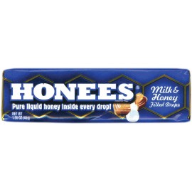 Honees Milk and Honey Filled Drops (24 Pack) 1.5 Oz