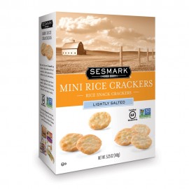 Sesmark Foods Lightly Salted Mini Rice Crackers (6x5.25 Oz)