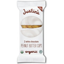 Justin's White Chocolate Organic Peanut Butter Cups (12x1.4 OZ)