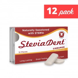 Stevita Steviadent Gum Cinnamon (12 x 12 ct)