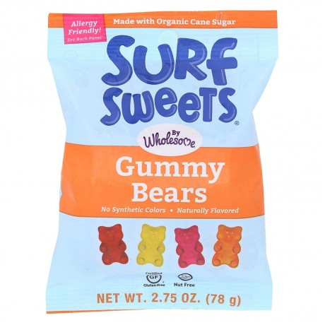 Surf Sweets Gummy Bears (12x2.75 Oz)