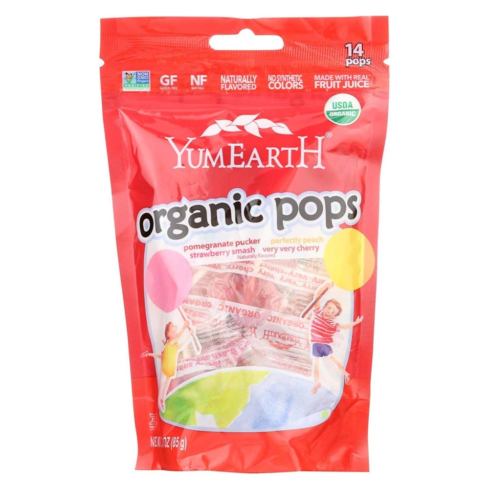 Yummy Earth Fruit Pop Pc Lollipop (6x3 Oz)