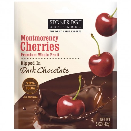 Stoneridge Orchard Cherries Dipped in Dark Chocolate (6x5 OZ)