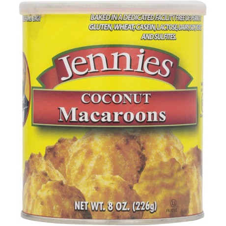 Jennie's Coconut MacAroon Cnstr Gluten Free (12x8 Oz)