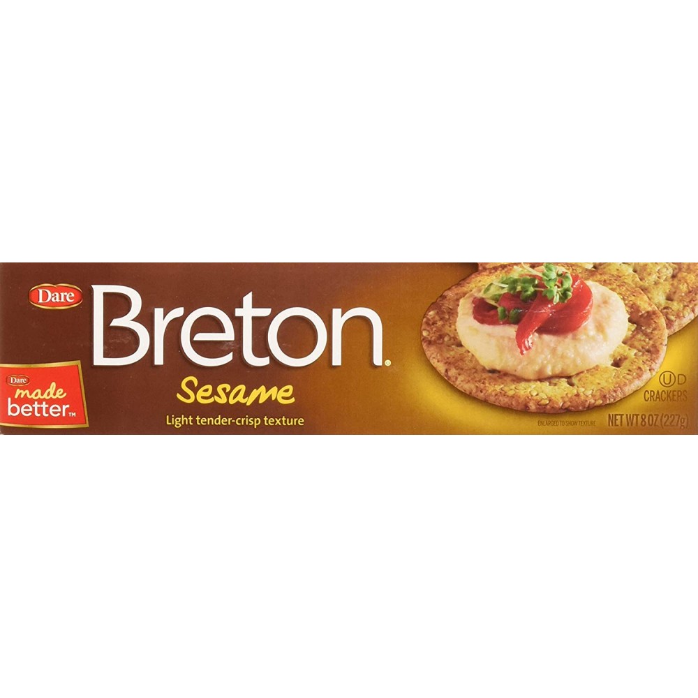 Breton Sesame Crackers (12x8 Oz)