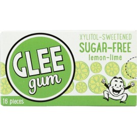 Glee Gum Lemon Lime, Sugar Free (12x15 PC)