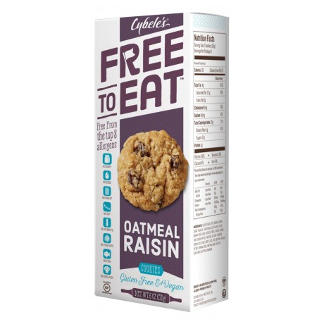 Cybele's Oatmeal Raisin Cookies (6x6OZ )