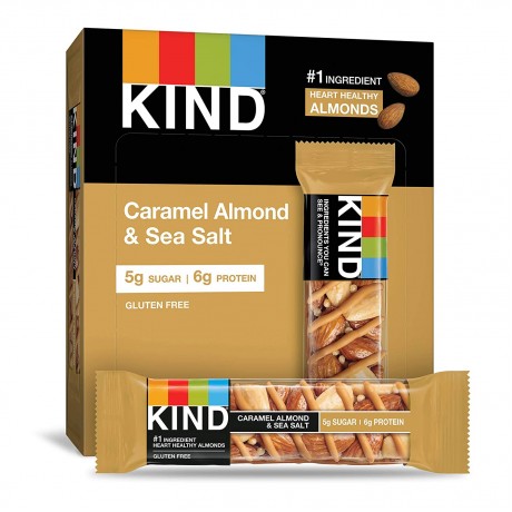 Kind Caramel Almond and Sea Salt Bar (12x1.4 OZ)