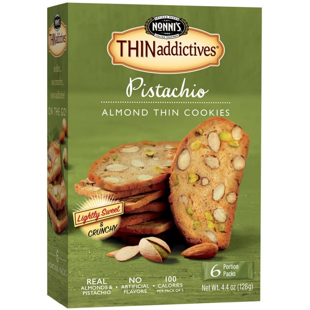 Nonni's Pistachio Almond Thins (6x6 CT)