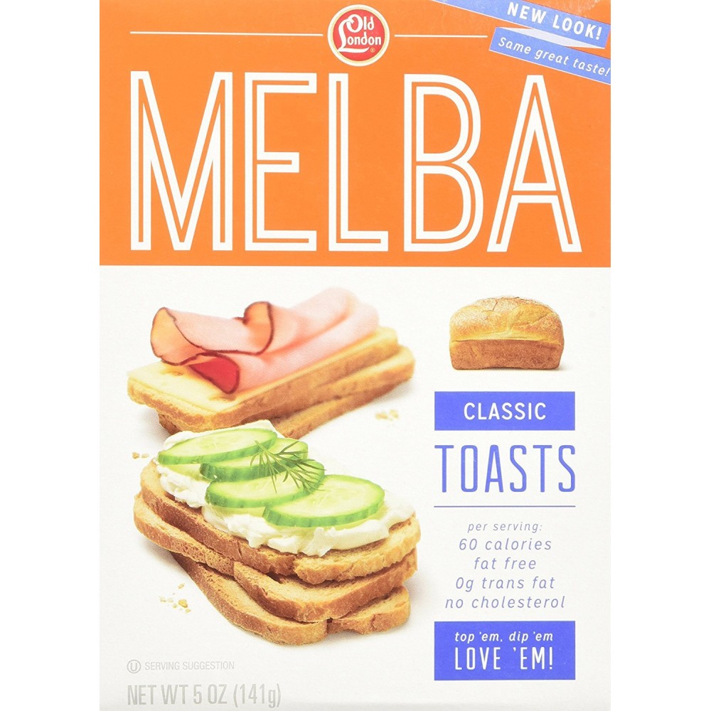 Old London White MeLba Toast (12x5Oz)