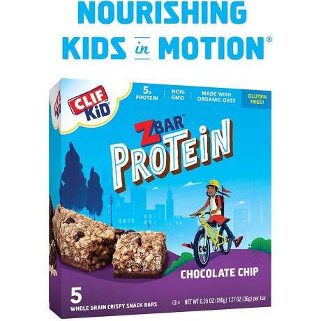 Clif Kid Zbar Protein Chocolate Chip (6x5 PACK)