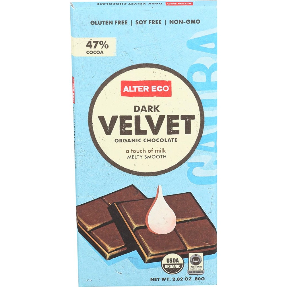 Alter Eco Chocolate Dark Velvet (12x2.82OZ )