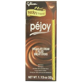 Glico Pejoy Chocolate Cream Filled Biscuit Sticks (20x1.13 OZ)