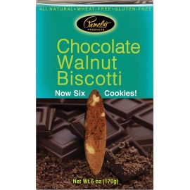 Pamela's Chocolate Walnut Biscotti Gluten Free (8x6 Oz)