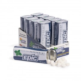 Epic Dental Xylitol Sweetened Peppermint (10x60 Ct)