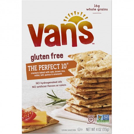 Van's International Foods Perfect 10 Crackers (6x4OZ )