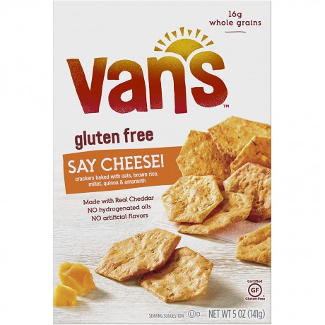 Van's International Foods Say Cheese Crackers (6x5OZ )