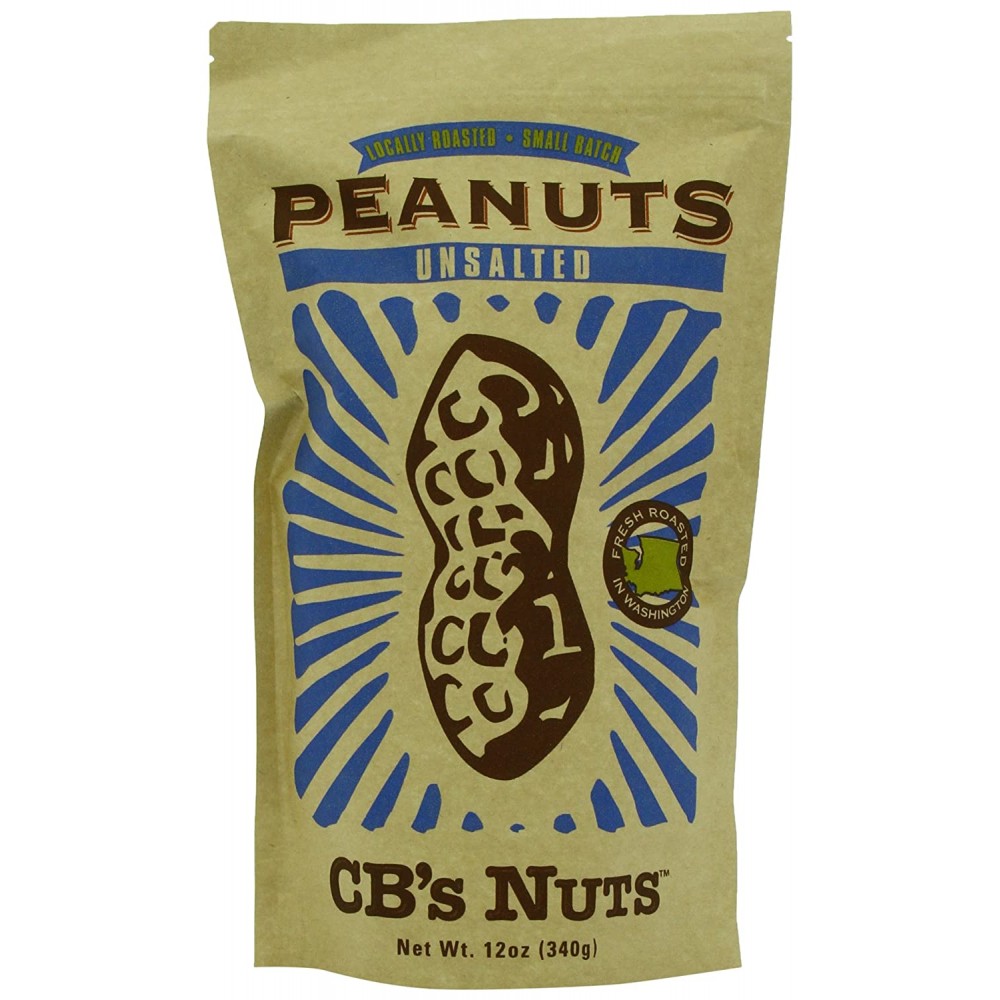 CB's Jumbo Peanuts Unsalted (12x12 OZ)