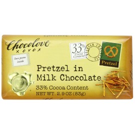 Chocolove Pretzel Milk Chocolate (12x2.9OZ )