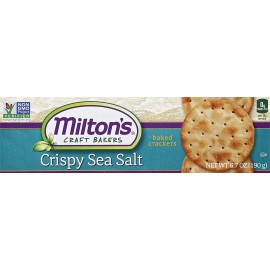 Milton's Crispy Sea Salt Baked Crackers (12x6.7Oz)