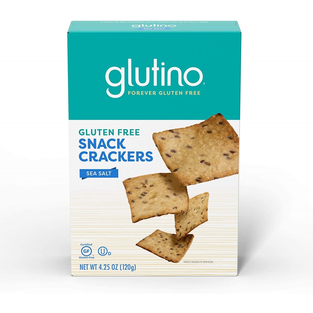 Glutino Sea Salt Crackers (6x4.25 Oz)