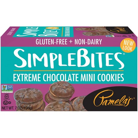 Pamela's Extreme Chocolate Simple Bites Gluten Free (6x7 Oz)