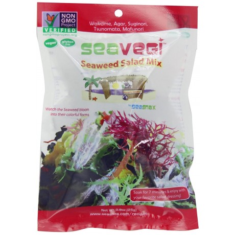 SeaSnax Seaweed Salad Mix (12x.9 Oz)