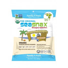 SeaSnax Classic Olive Family 4 Pack (4x2.16 Oz)