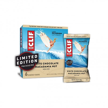 Clif Bars Organic White Chocolate Macadamia Nut (9x6Pack)