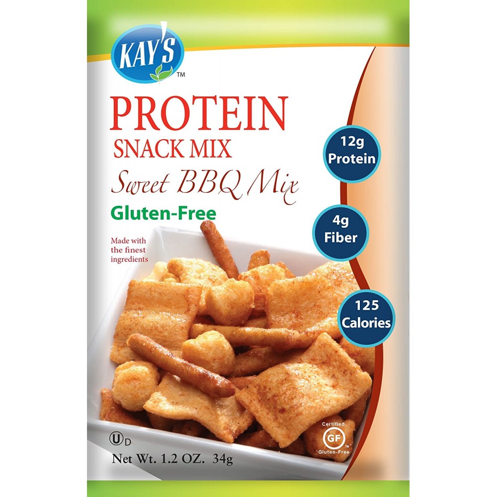 Kay's Naturals Protein Snack Mix Sweet Barbeque (6 Pack) 1.2 Oz