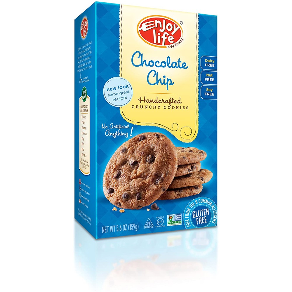 Enjoy Life Crunchy Chocolate Chip Cookies (6x7 Oz)