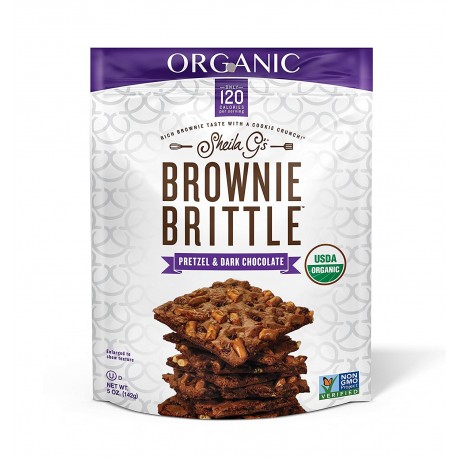 Sheila G'S Pretzel & Dark Chocolate Brownie Brittle (12X5 OZ)