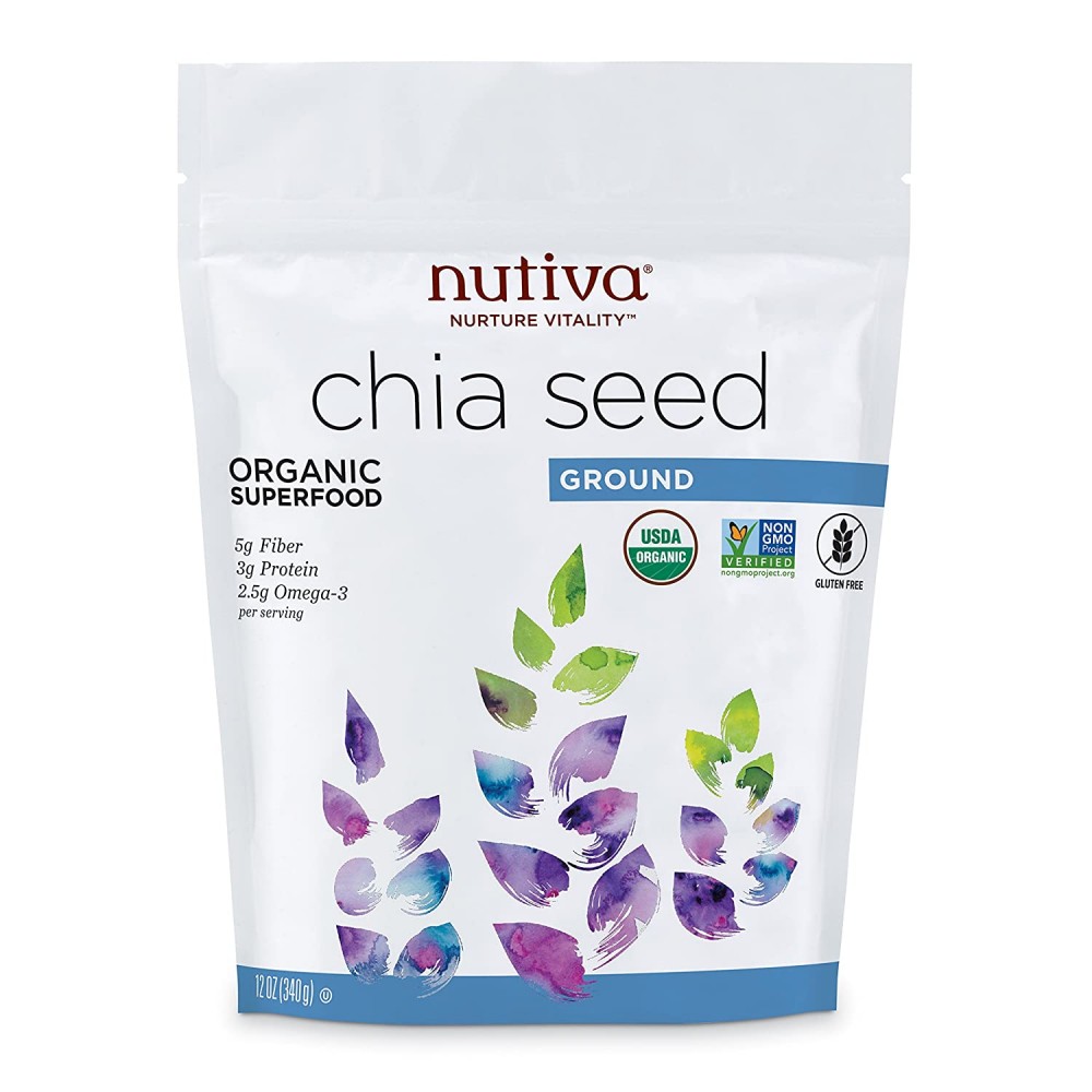 Nutiva Organic Milled Chia Seeds (1x12 Oz)