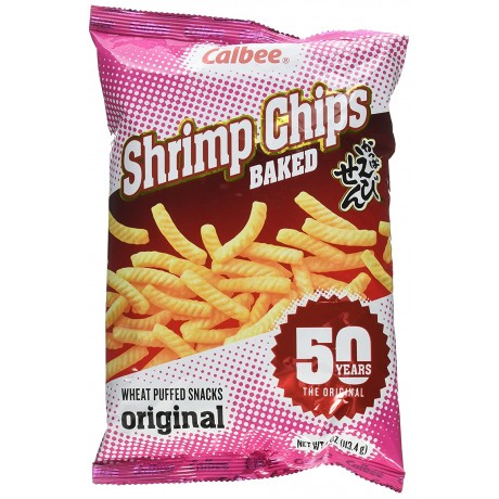 Calbee Shrimp Flavored Chips (12x4Oz)