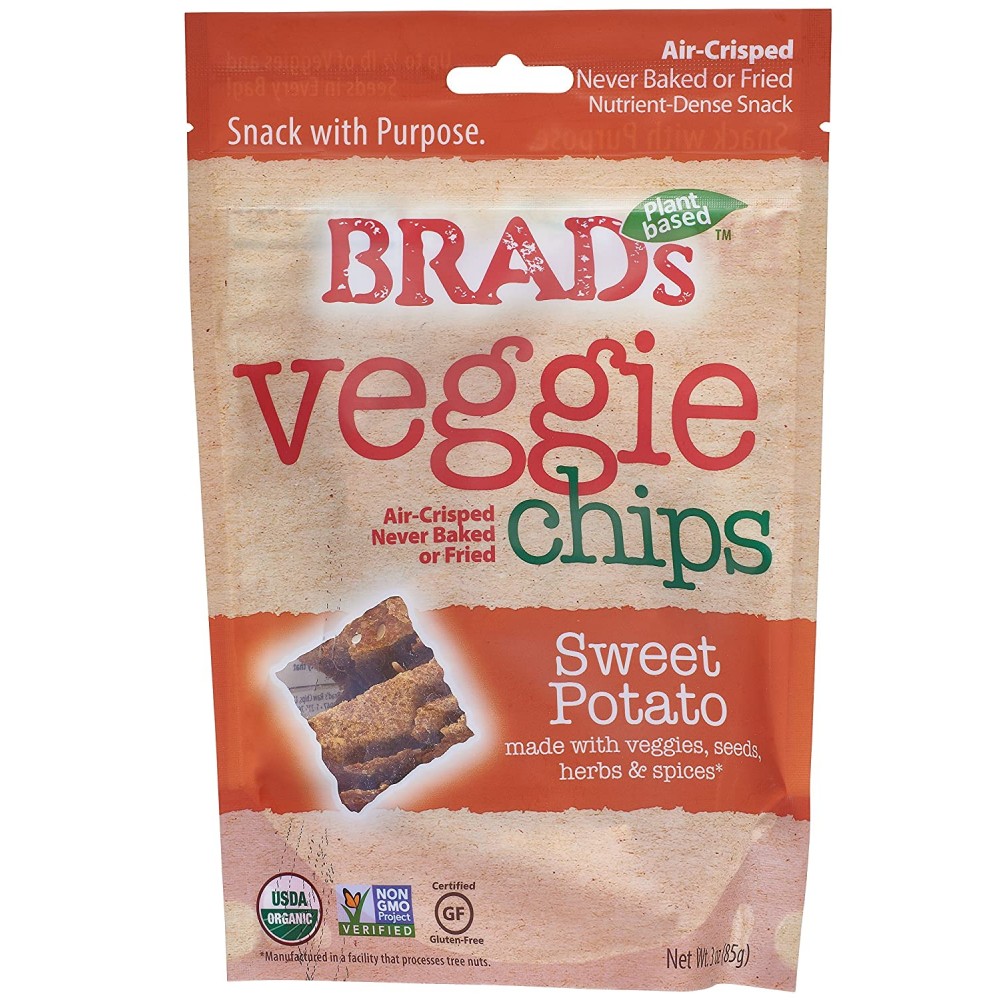 Brad's Raw Chips, Sweet Potato (12x3Oz)