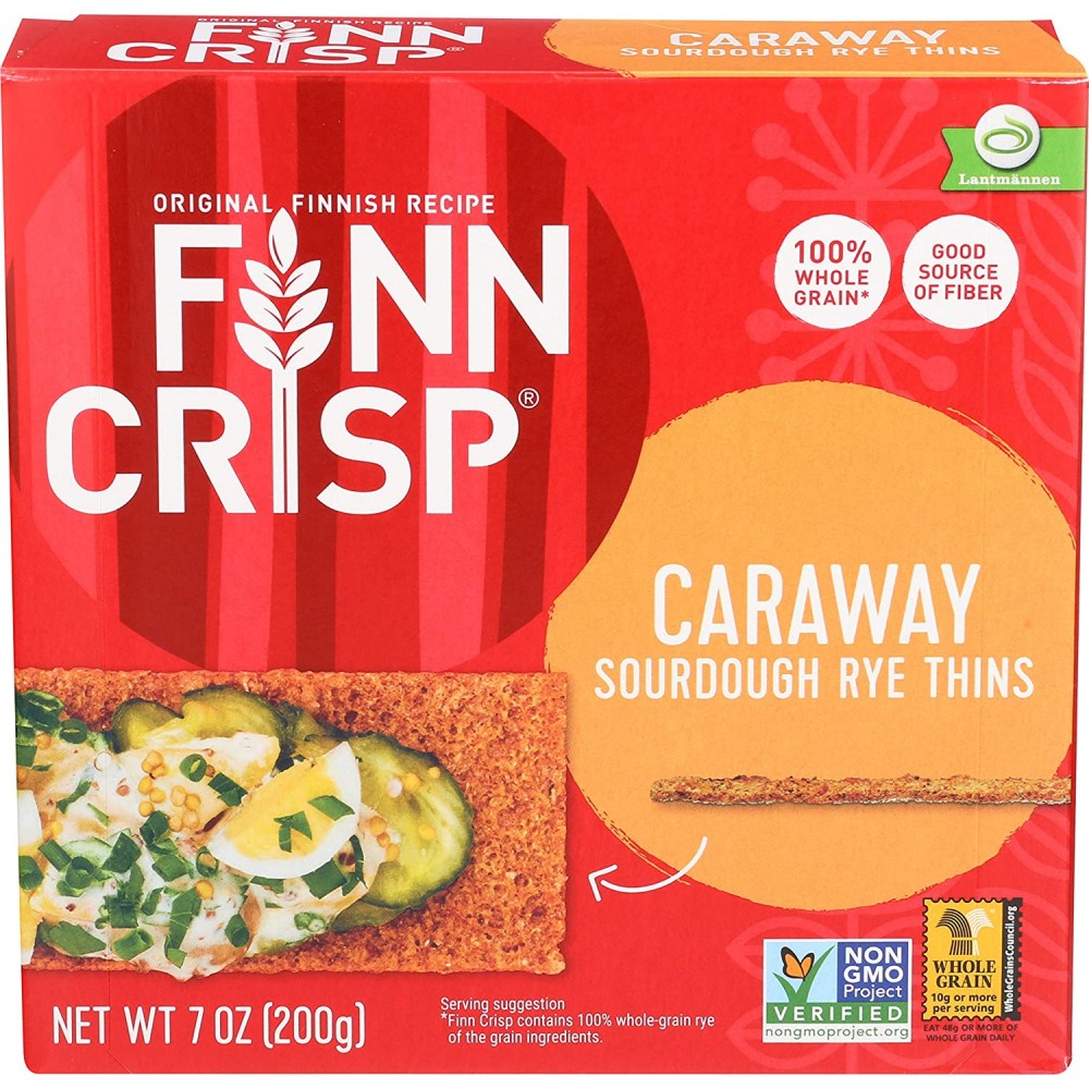 Finn Crisp Caraway (9x7 Oz)