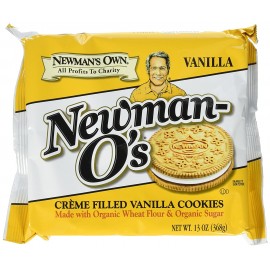 Newman's Own Organics O's Vanilla Creme (6x13OZ )