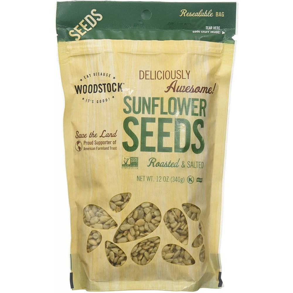 Woodstock Sunflower Seed Rs (8x12OZ )