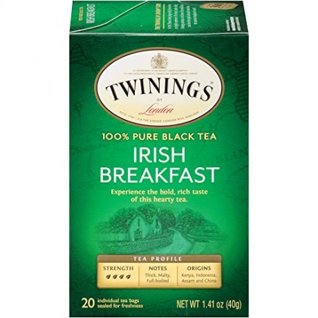 Twinings Irish Breakfast Tea (6x20 Bag)