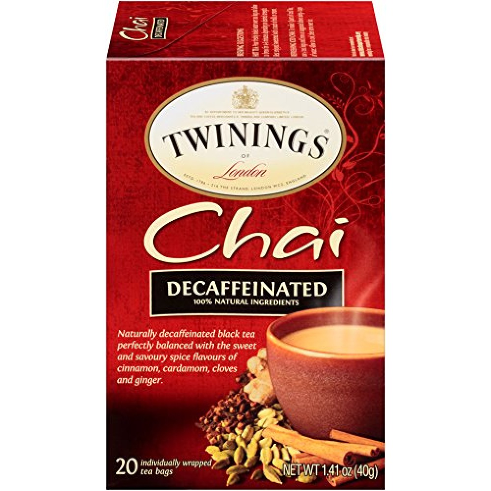 Twinings Chai Decaffeinated (6x20 CT)