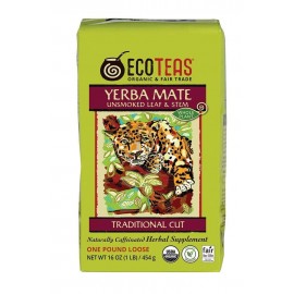 ECOTEAS Yerba Mate Leaf/Stem Loose (6x1LB)