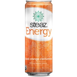 Steaz Organic Energy Orange (12x12 OZ)