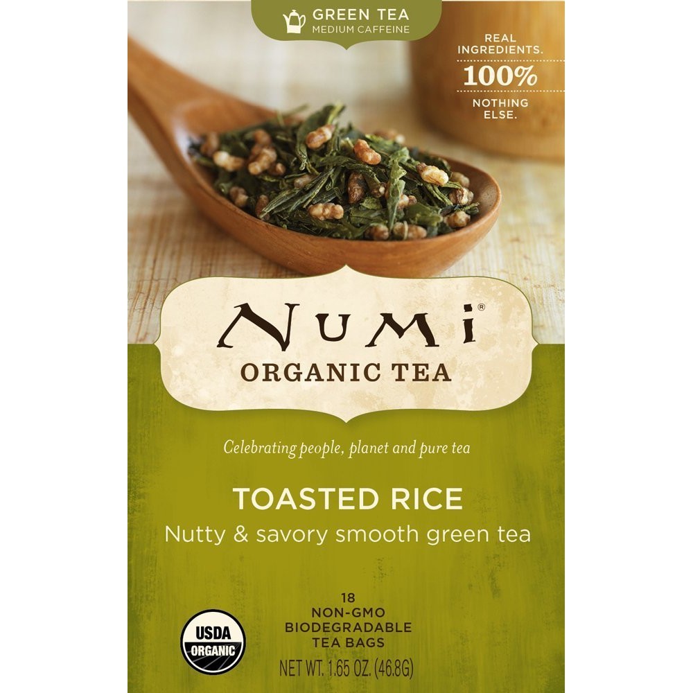 Numi Tea Toasted Rice Green Tea (6x16 Bag)